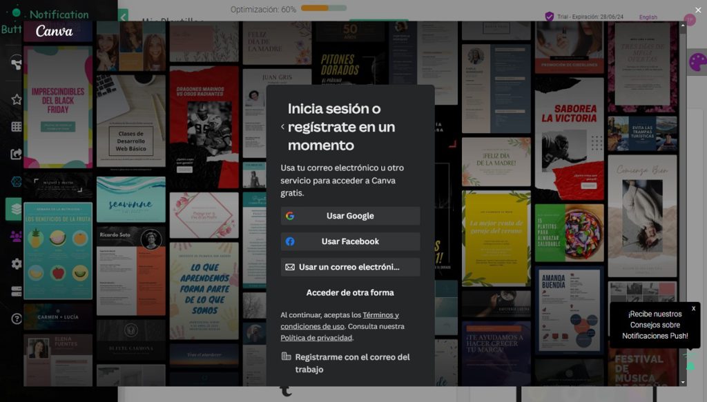 Cómo conectar tu Canva a la app 5